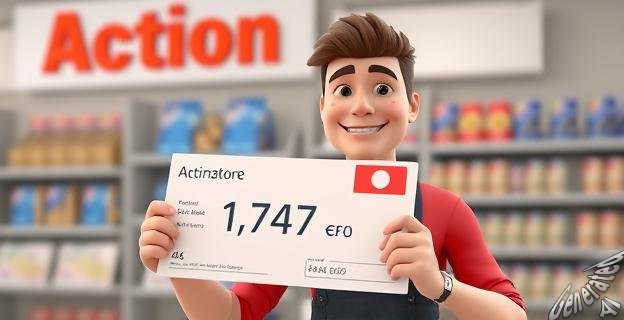 Un trabajador de Action gana 1.747 euros brutos al mes por un puesto a tiempo completo