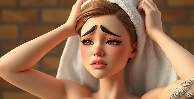 Frotar el pelo con la toalla aumenta un 30% la probabilidad de quebrarse