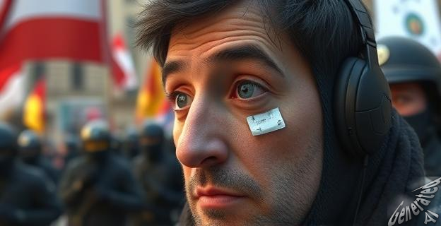 Iglesias no condenó la agresión al periodista