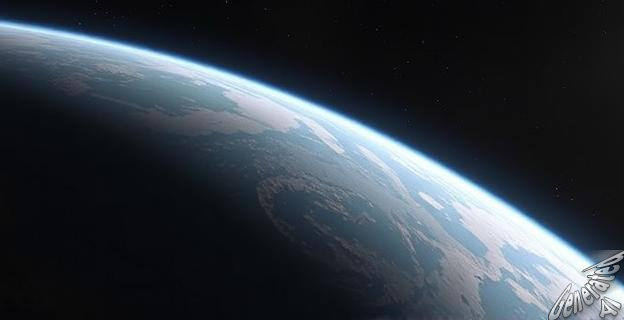 La Tierra y la Luna se ven como puntos brillantes a 290 millones de kilómetros de distancia