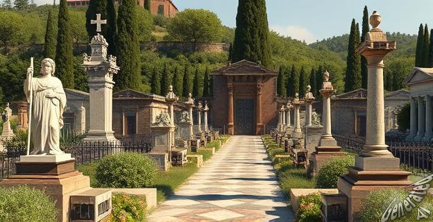 El Cementerio de La Carriona en Avilés