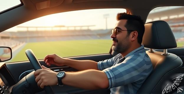 Obtuvo el carné de conducir en Argentina con 17 años