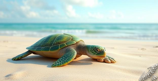 La población de tortugas verdes ha aumentado un 28% desde la década de 1970