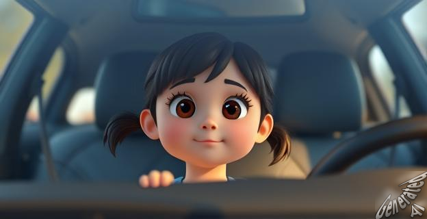 La niña permaneció en el coche durante más de 30 minutos