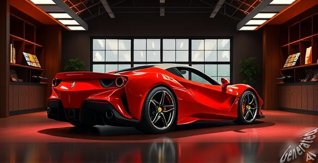 El Ferrari SC40 es una creación única que combina la esencia del F40 con tecnologías actuales