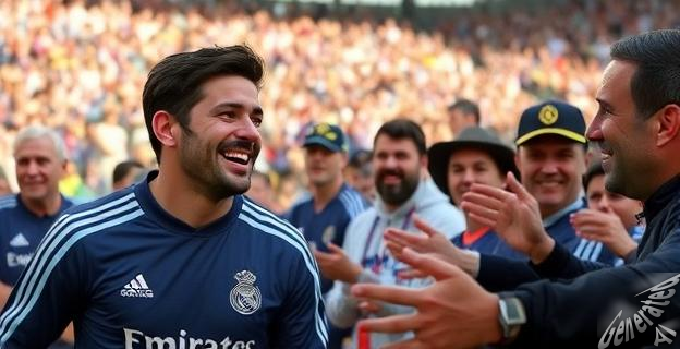 Xabi Alonso bromeó con los fans