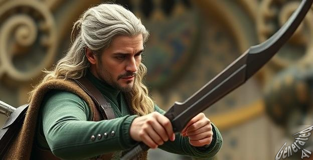 Orlando Bloom realizó un remix del meme en persona