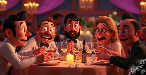 Felipe irrumpe en la cena de gala con una revelación importante