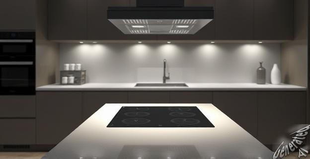 La placa de inducción de Samsung incorpora un extractor que se esconde en la encimera