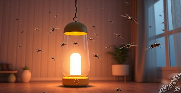 La lámpara antimosquitos WUEAOA de Amazon cuesta 35,69 euros