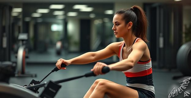 El remo es su ejercicio fiel para tonificar todos los músculos