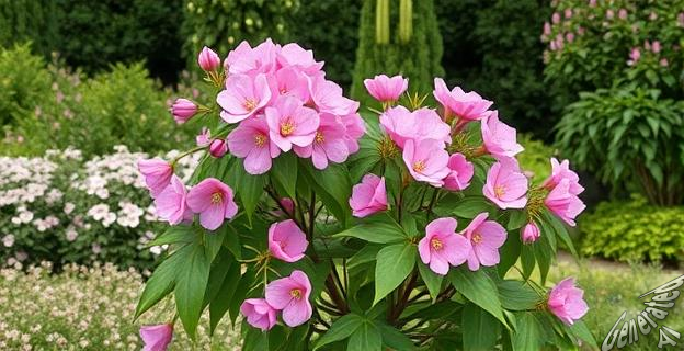 El Philadelphus 'Petite Perfume Pink' es el primer filadelfo con flores auténticamente rosadas
