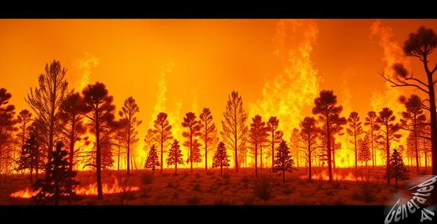 El cambio climático multiplica por 40 la probabilidad de condiciones meteorológicas extremas que avivan las llamas