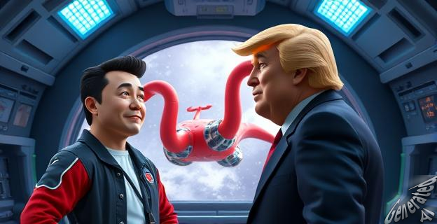 La cancelación de los contratos gubernamentales de SpaceX podría afectar la Estación Espacial Internacional