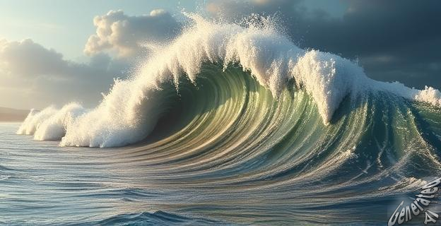 Un megatsunami con olas de hasta 300 metros de altura