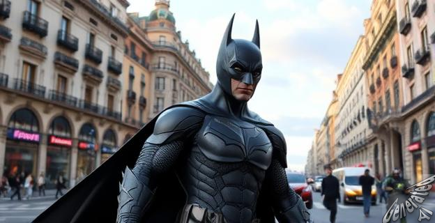 Batman ha visitado Madrid, Benidorm y Barcelona