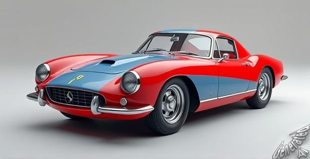 No han hecho un revival completo del Ferrari histórico