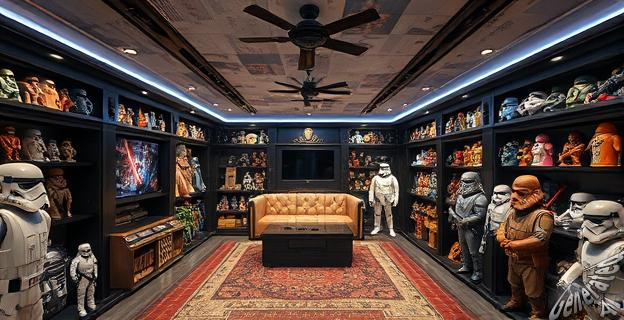 Un museo privado de Star Wars en un sótano de 460 metros cuadrados