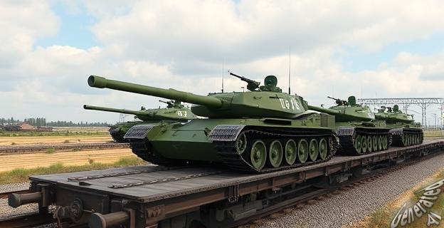 Los tanques rusos son T-62MV y T-62M, de más de 40 años de antigüedad
