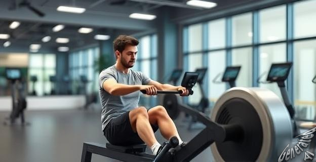 La máquina de remo activa hasta el 85% de los grupos musculares principales
