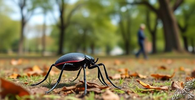 La bacteria Borrelia burgdorferi se transmite a través de la picadura de garrapatas de patas negras