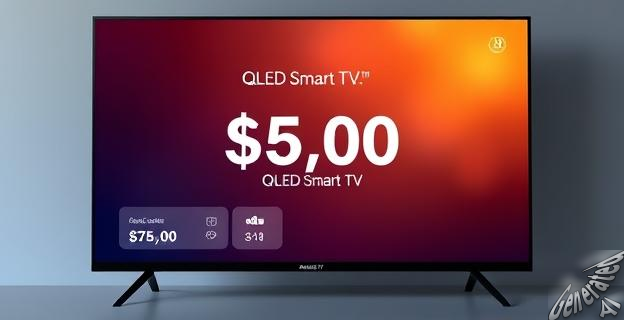 La Samsung QEF1 TQ65QEF1 de 65 pulgadas se puede obtener por 629,10 euros