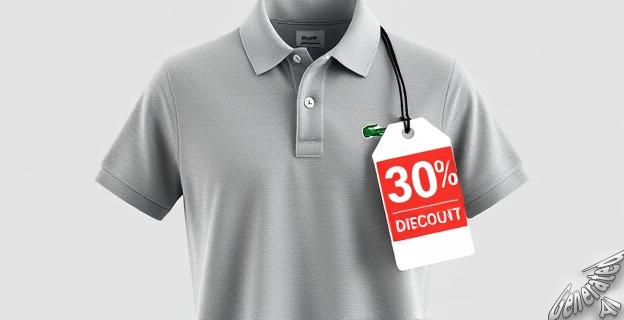 Polo de color gris por 43,95 euros, un 60% menos que su precio original de 110 euros