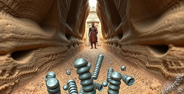 La producción de metal continuó hasta el año 550-600 d.C.