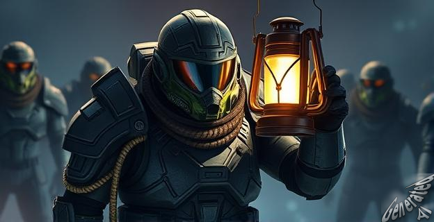 La lámpara se llama Thronelight Lantern y es una reliquia de los Templarios Negros