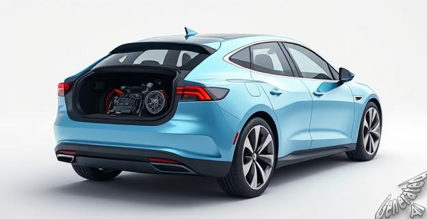 Un motor de combustión que genera electricidad para alimentar la batería de los coches eléctricos de rango extendido