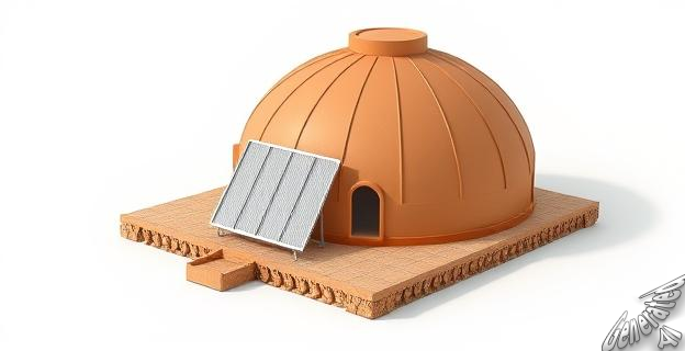 El dispositivo utiliza refrigeración solar adiabática por aire y terracota