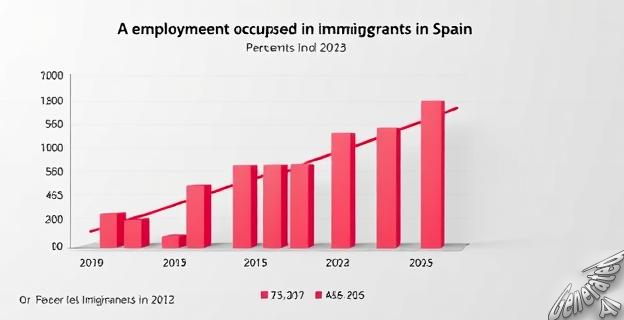 El 90% del empleo creado en España entre enero de 2024 y marzo de 2025 fue ocupado por inmigrantes debido a la necesidad de mano de obra en sectores específicos y la limitación de acceso al sector público