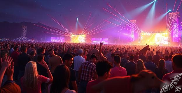 La contaminación acústica y lumínica causada por los macrofestivales puede matar a los animales