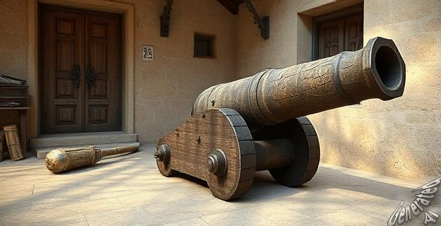 Un proyectil de 152 milímetros sin detonar