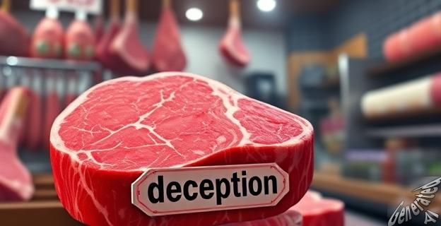 El color rojo brillante solo indica que la carne ha estado en contacto con el aire