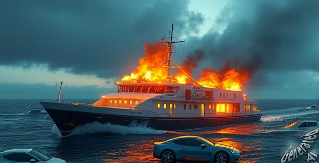 Los incendios en barcos con coches eléctricos no se pueden apagar debido a la temperatura de hasta 1.000 grados en la bodega y los gases químicos mortales producidos por las baterías