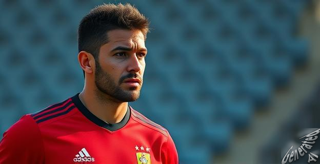 Carlos Alcaraz muestra su apoyo al Real Murcia con la camiseta del equipo en su entrenamiento