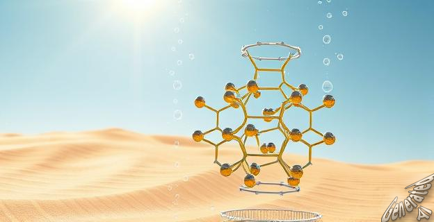 Estructuras metalorgánicas capaces de capturar agua y contaminantes