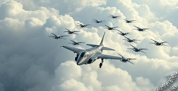 El F-35 podrá controlar enjambres de drones avanzados