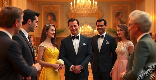 La princesa Leonor y la infanta Sofía asistieron por primera vez a la recepción