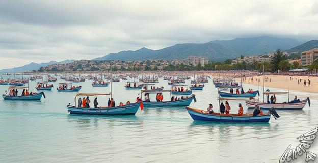 La llegada de inmigrantes ilegales procedentes de Argelia ha superado en un 1.000% la capacidad de acogida de Baleares