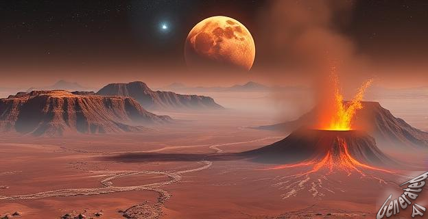 Dos erupciones colosales en los volcanes Apollinaris Mons y Syrtis Major