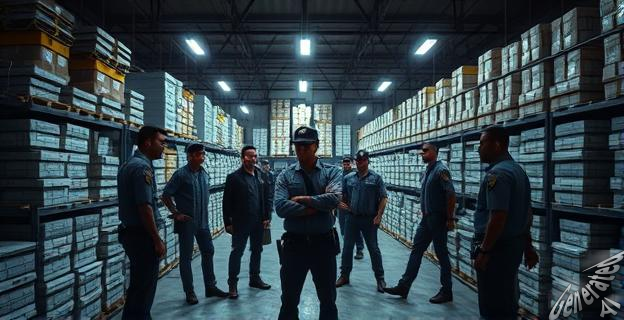 La policía encontró un almacén con más de 2.000 móviles y detuvo a 18 sospechosos