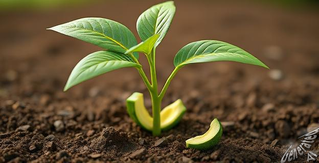 La mezcla de cáscaras de aguacate y vinagre aporta nutrientes esenciales y fortalece la estructura celular de las plantas