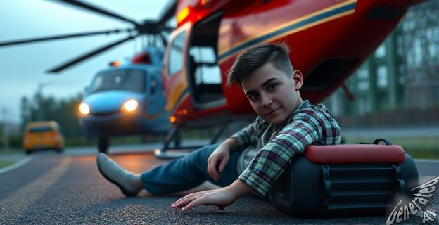 Traumatismo craneoencefálico severo y fractura de fémur