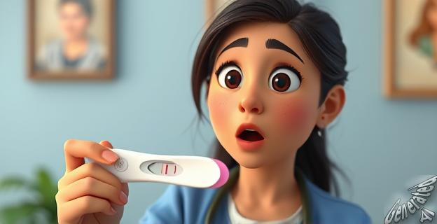 No está embarazada, fue un falso positivo