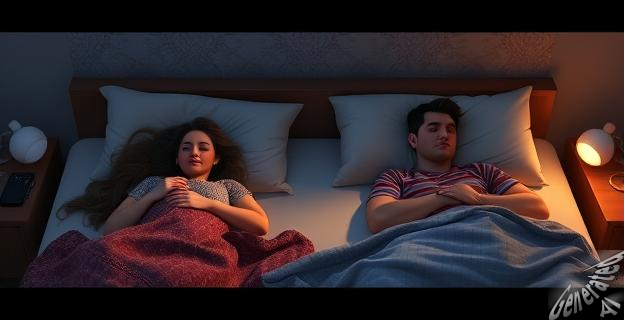 Duerme separada de su novio porque él duerme con su hija Gala y ella duerme con su hija Gia
