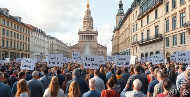 15 ciudades europeas han protestado contra la turistización