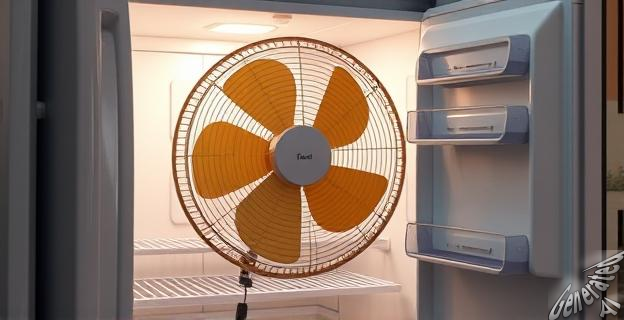 El ventilador en la nevera hace que la habitación se caliente más