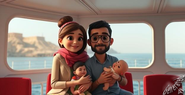 Isa Pantoja y Asraf Beno viajan a Marruecos con su bebé de un mes de edad